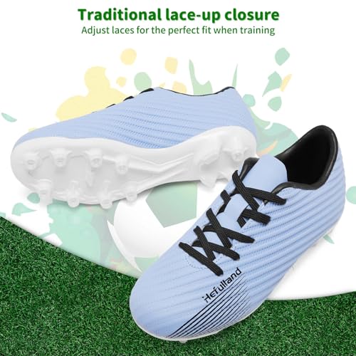 Boys Girls Soccer Cleats Youth Firm Groud Soccer Shoes Athletic Outdoor Training Football Cleats for Little/Big Kids2