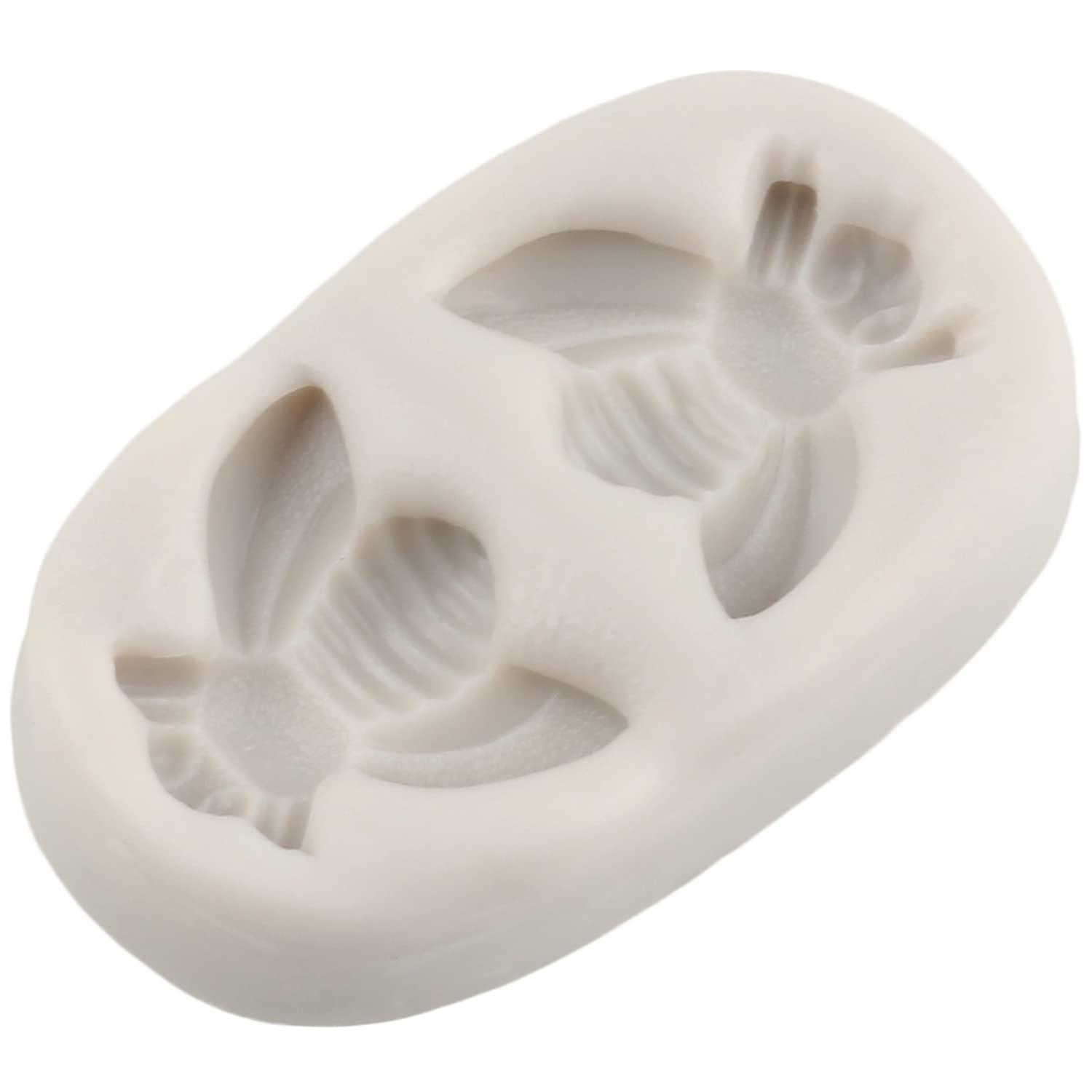 MYPRACS Bienen Fondant Formen - 4-teiliges Silikon Set Für Kuchen Dekoration