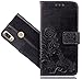 Produktbild Wiko View2 Pro Handy Tasche, FoneExpert® Wallet Case Cover Flower Hüllen Etui Hülle Ledertasche Lederhülle Schutzhülle Für Wiko View2 Pro