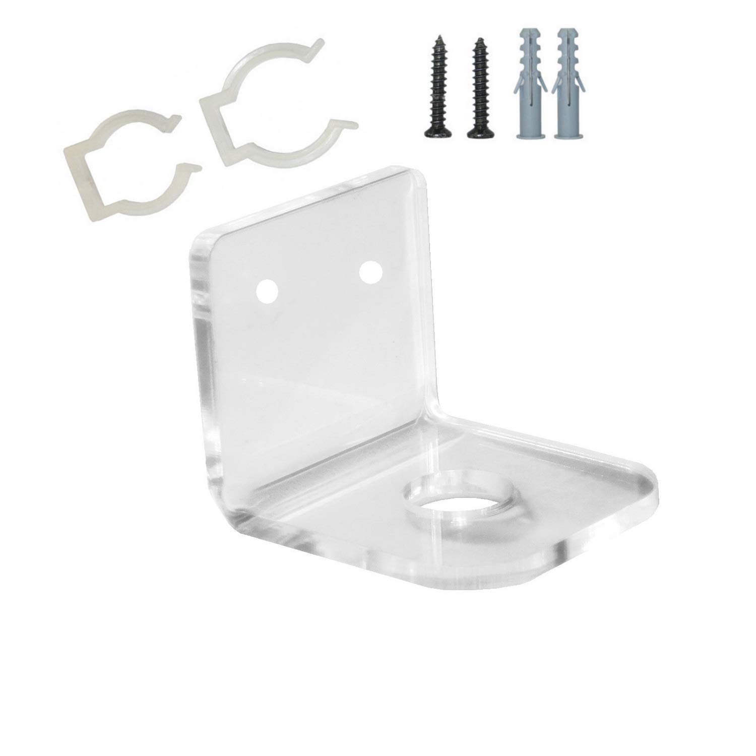 Lightsaber Display Wall Mount Light Saber Wall Rack Lightsaber Laser Sword Light Saber Wall Holder Light Saber Stand （Transparent Acrylic 1Pack）