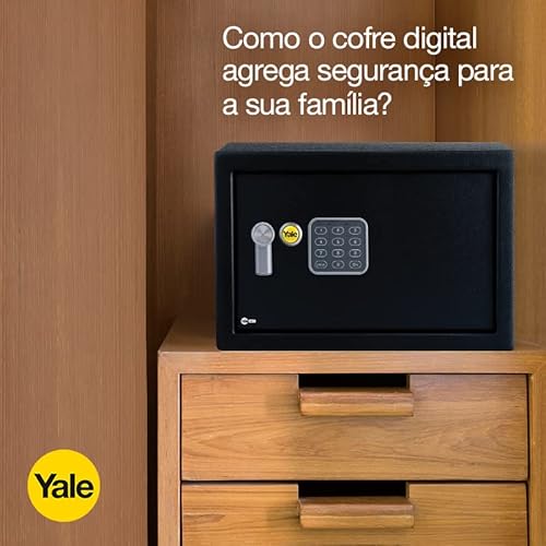 Yale 05552000-4, Cofre Value Home, Preto