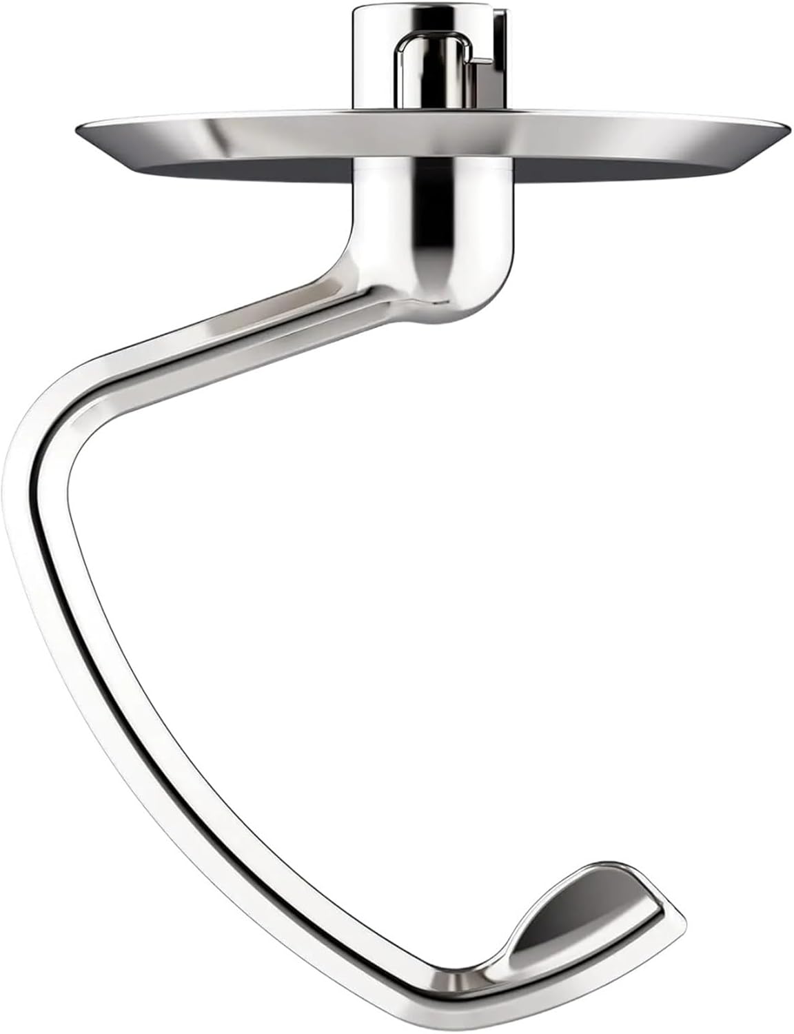 Dishwasher,Compatible For KitchenAid 4.5-5 Quart Tilt Head Stand Mixer Stainless Steel Dough Hook Attachment Parts Bread Hooks