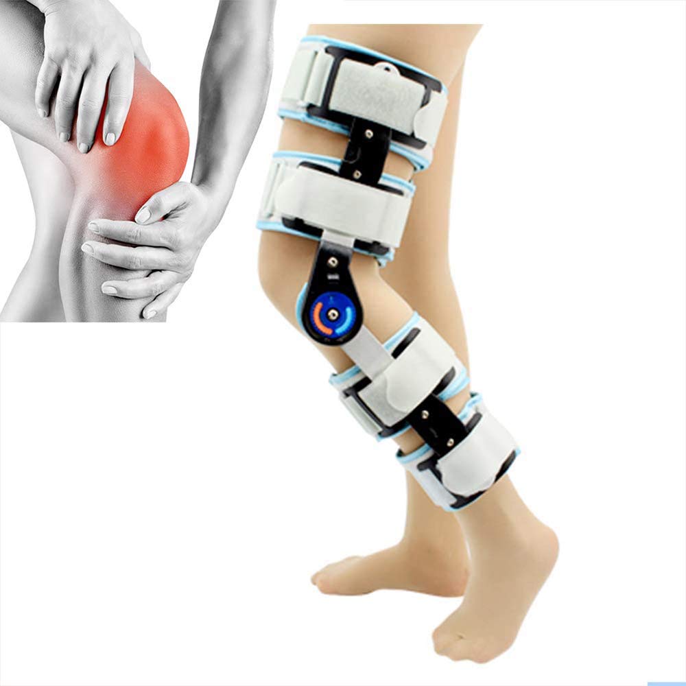 Kniegelenksfixierung, Beinschiene Zur Unterstützung Bei Frakturen, Verstellbar Bei Arthritis, Gelenkschmerzen, Meniskusriss, Knieverletzung, Genesung, Entlastung des Knie