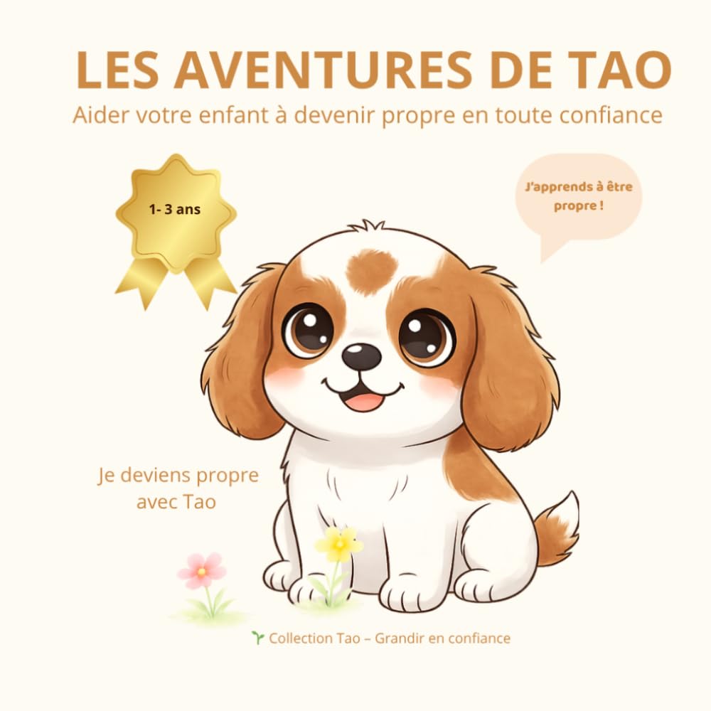 Les aventures de Tao. Tao apprend à être propre Un livre pour enfants dès 12 mois pour apprendre la propreté en douceur: Aider votre enfant à devenir ... sans pression, sans stress et avec confiance.