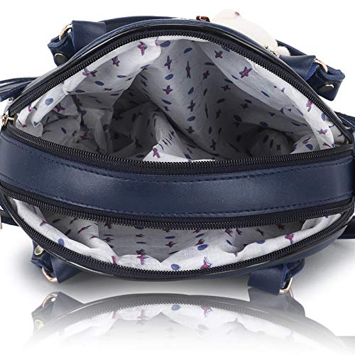 SHAMRIZ Women's Sling Bag (Blue) 4