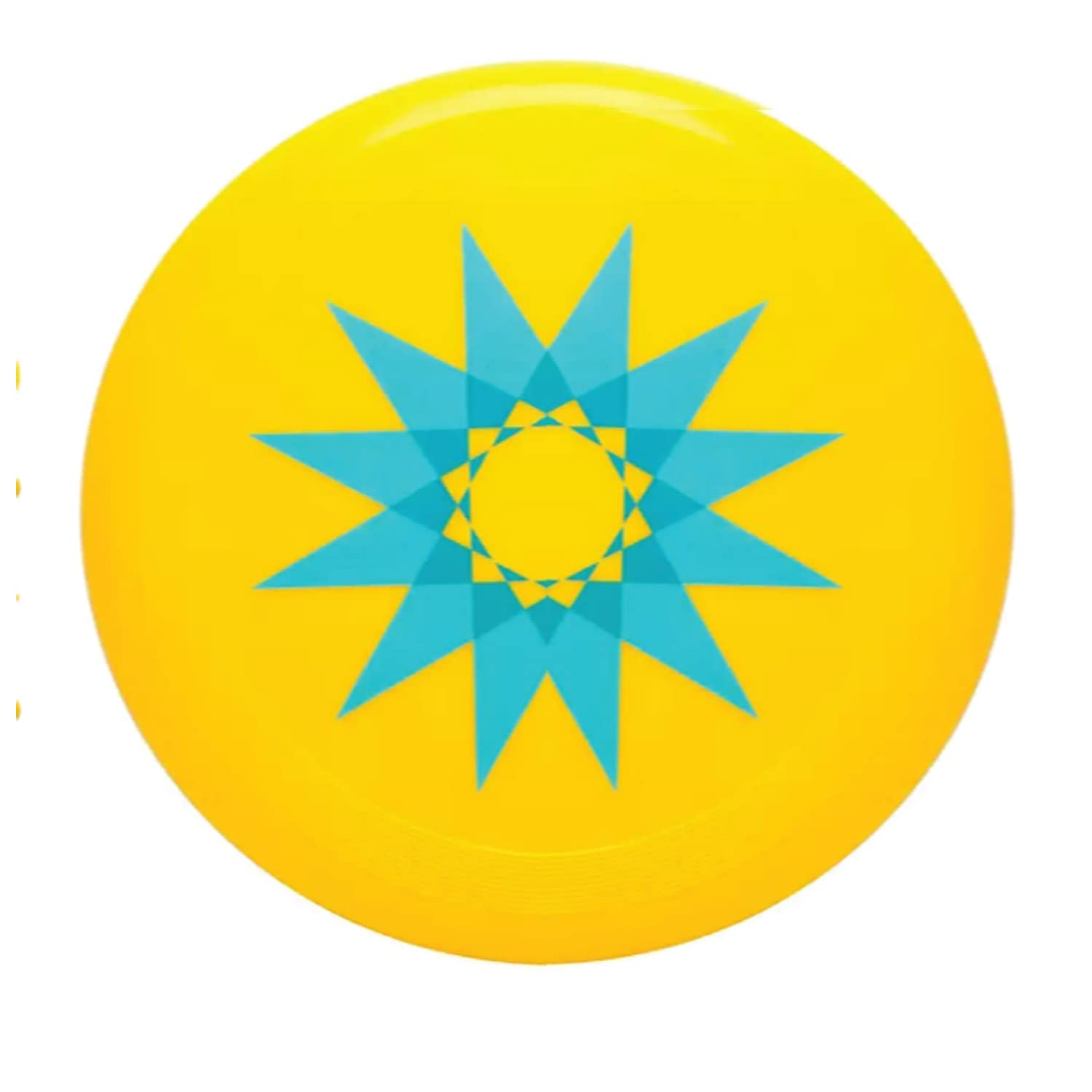 Flyer Frisbee Plastic Dog Toy (Yellow)
