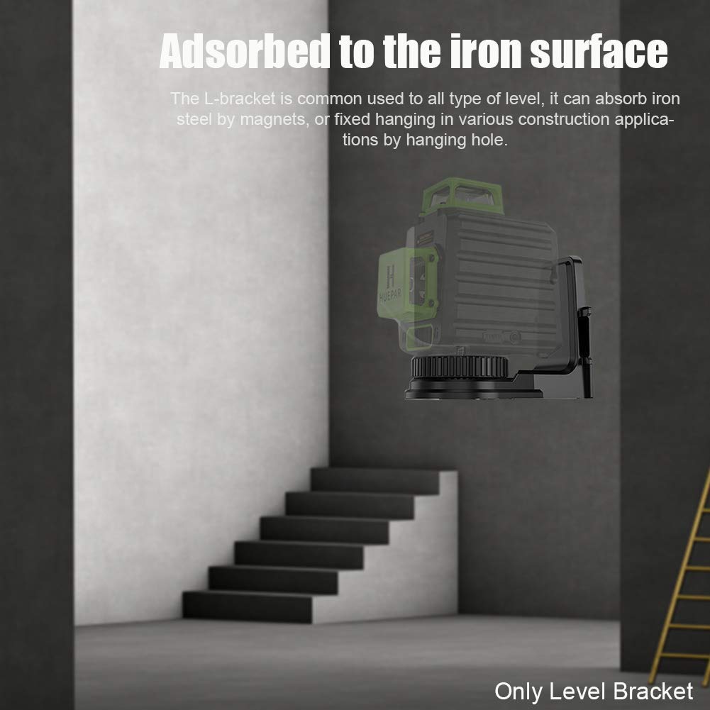 Magnetische Winkelhalterung 360° - L-förmiger Adapter Für Decken- & Wandmontage