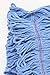 Turkey Creek Essentials Mop Heads Commercial Grade USA Made Looped End Heavy Duty Large Mop Head of Blue 4-Ply Synthetic Yarn Industrial Wet Mop Head Replacement and String Mop Refills (1, Large)