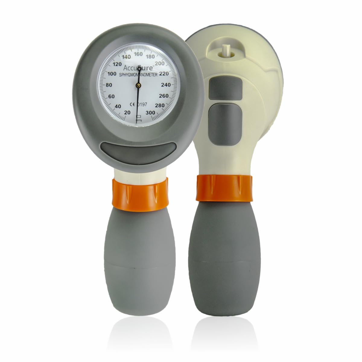 AccuSure XP-01 Palm-Style Aneroid Sphygmomanometer BP Monitor | Single-Hand Operation | Bladderless Cuff | Portable Manual Blood Pressure Monitor with Pressure Release Button-image-43