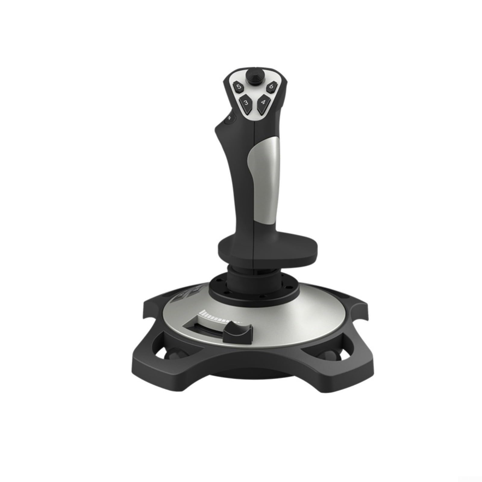 Hoppipola Joystick de vuelo para juegos para simuladores de PC, para controlador ABS compacto con diseño intuitivo, experiencia inmersiva, 22,5 x 19 x 25 cm