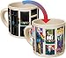 Great Gays Heat Changing Coffee Mug - Add Hot Liquid and Watch The Most Famous Gays From History Come Out of the Closet - Comes in a Fun Gift Box - by The Unemployed Philosophers Guild
