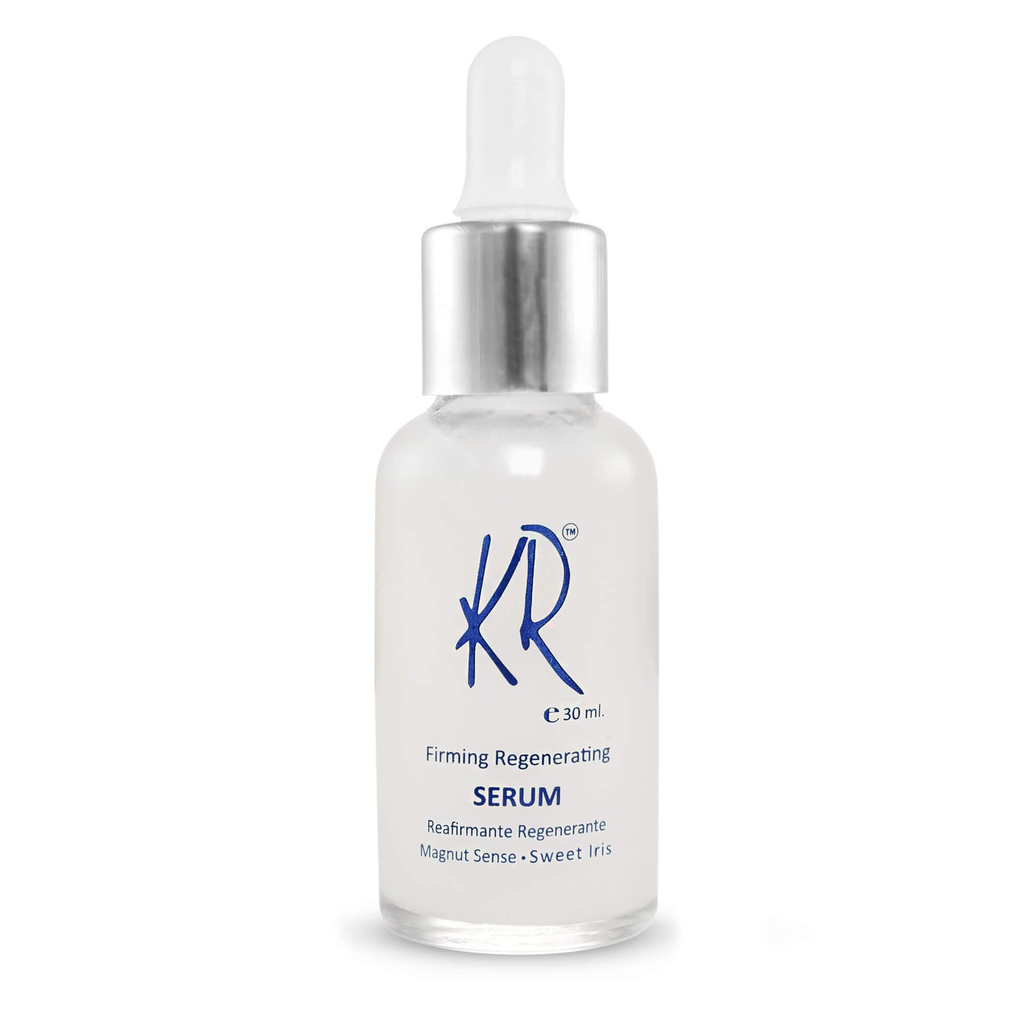 Kristina Rostrom Firming Regenerating Serum for Skin - Unique Natural Facial Oil with Magnut Sense & Sweet Iris for Effective Wrinkle Reduction, Powerful Anti-Aging, Youthful Antioxidant, 1 Fl Oz