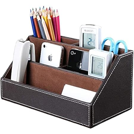 Amazon Cupwind ホームオフィス多機能デスクステーショナリーオーガナイザー収納ボックス ペン 鉛筆 携帯電話 ビジネスネームカード メモ用紙 リモコンホルダー ブラウン ペン立て 文房具 オフィス用品 Amazon Cupwind ホームオフィス多機能デスクステーショナリーオーガナイザー収納ボックス ペン 鉛筆 携帯電話 ビジネスネームカード メモ用紙 リモコンホルダー ブラウン ペン立て 文房具 オフィス用品