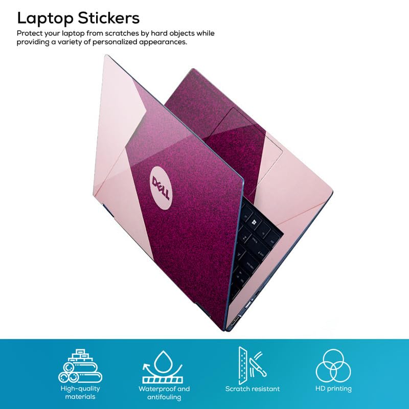Image of Galaxsia DSGN 290 Full Body Laptop Skin Bubble-Free| Laminated & Removable | HD Quality Sticker for Laptops Upto 15.6 Inches Compatible with DELL