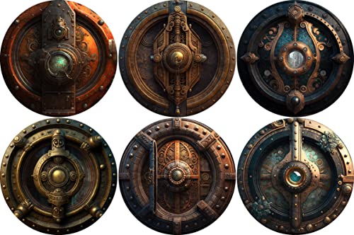 40K Neoprene Objective Markers - Steampunk Vault