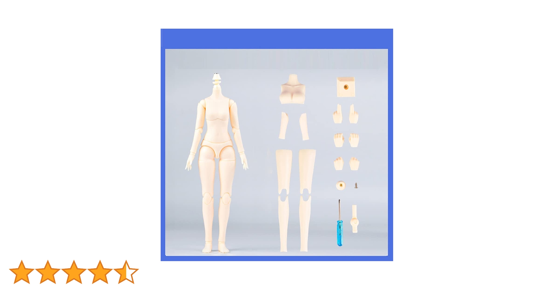 Amazon.co.jp: ミニ 1/6 スケール YMY ドール素体 8.6 インチ