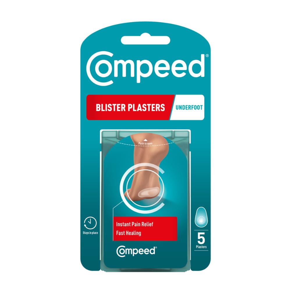 Compeed Blister Bandage For Underfoot Rubbing Protection, Breathable Foot Protector Hydrocolloid Bandage For Men, Women N Childrens, Box Of 5 Patches-image-7