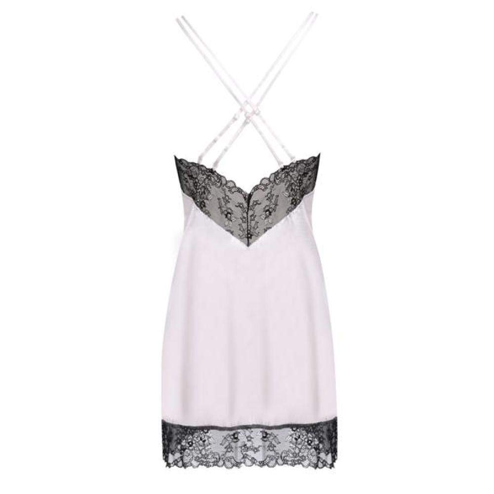 Nuisettes Sexy Femme Lingerie Sexy Lingerie De Nuit, Plus La Taille De La Chemise De Nuit pour Femmes, Pure Robe De Soirée en Satin Festonnée, en Soie, Slip en Soie sous-Vêtements Sexy Nuisettes