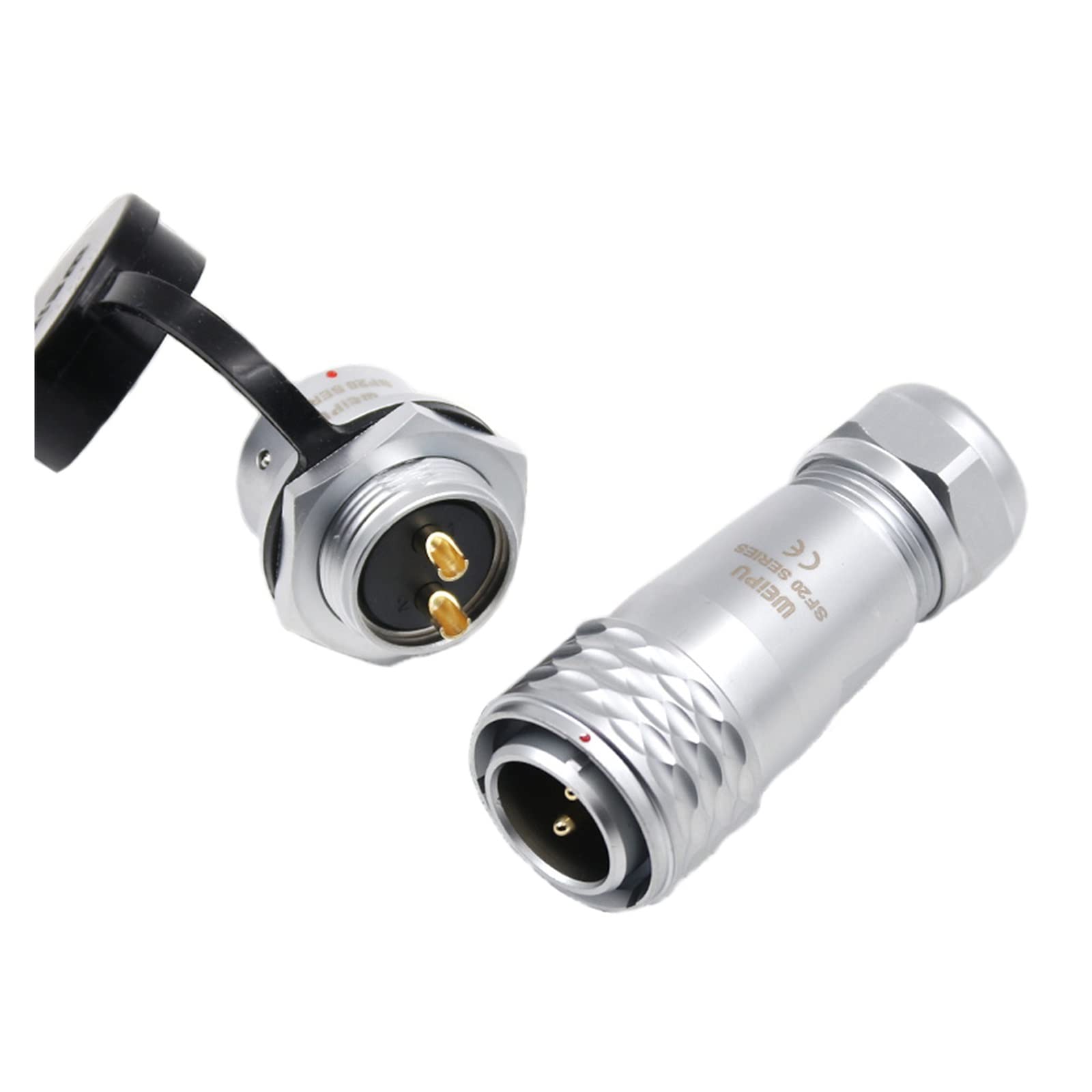 Artemisia SF20 5A 10A 25A Solder Screw Push-Pull Lock Brass with Gold Plated pins Waterproof Connector 2 3 4 5 6 7 9 12 15 pin (Color : 3Pin Male Set)