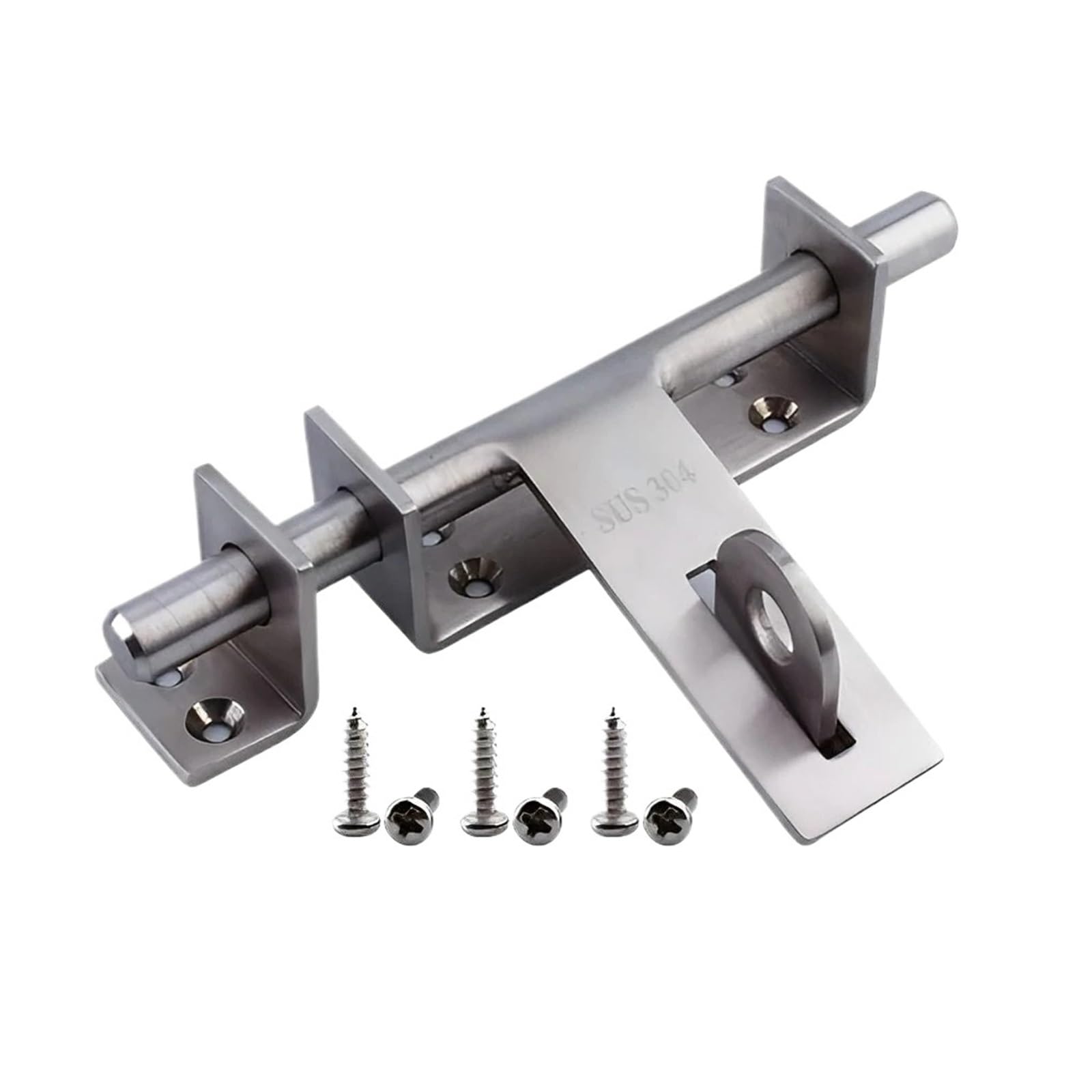 Prevent Intruders Thickened Sliding Bolts Latch for Gates and Garages for Door