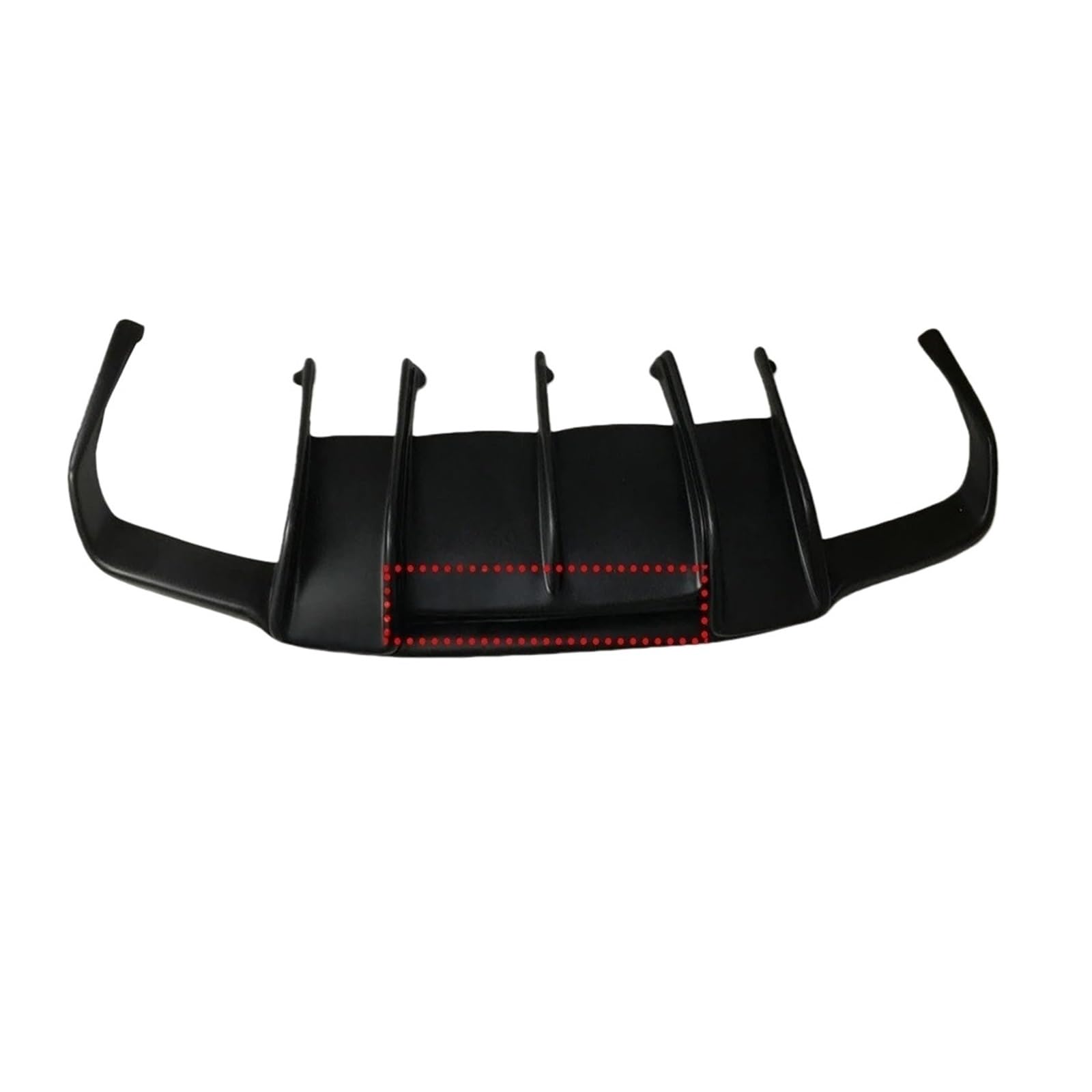 Rear Diffuser Compatible For Mercedes Benz CLS Class W218 CLS63 AMG 2012-2017 Carbon Fiber Styling Accessories With Light Hole(FRP Black no hole)