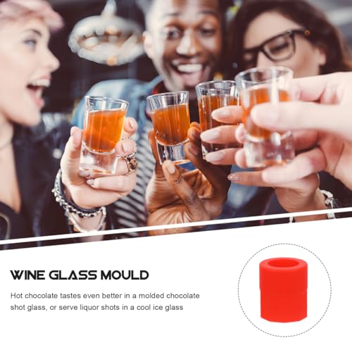 Set de 10 Moldes de Silicona para Hielos en Forma de Vaso miniatura 6