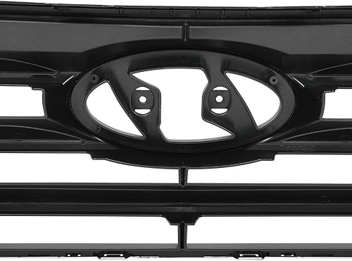 Miniatura 8 de G-PLUS Conjunto de rejilla compatible con Hyundai Santa Fe Sport 2017 2018 ABS Plastic Grill 863514Z500, HY1200201