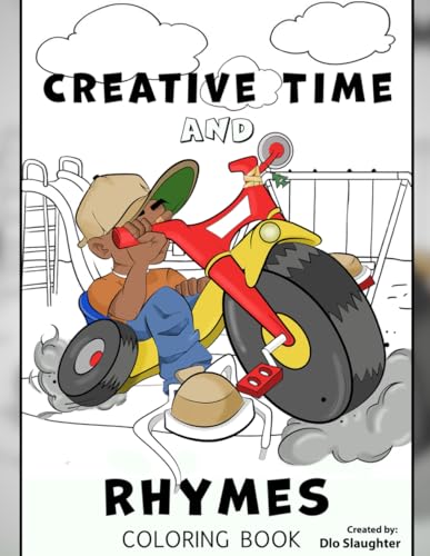 Creative Time and Rhymes: Graffiti Alphabet Coloring Book For Beginners