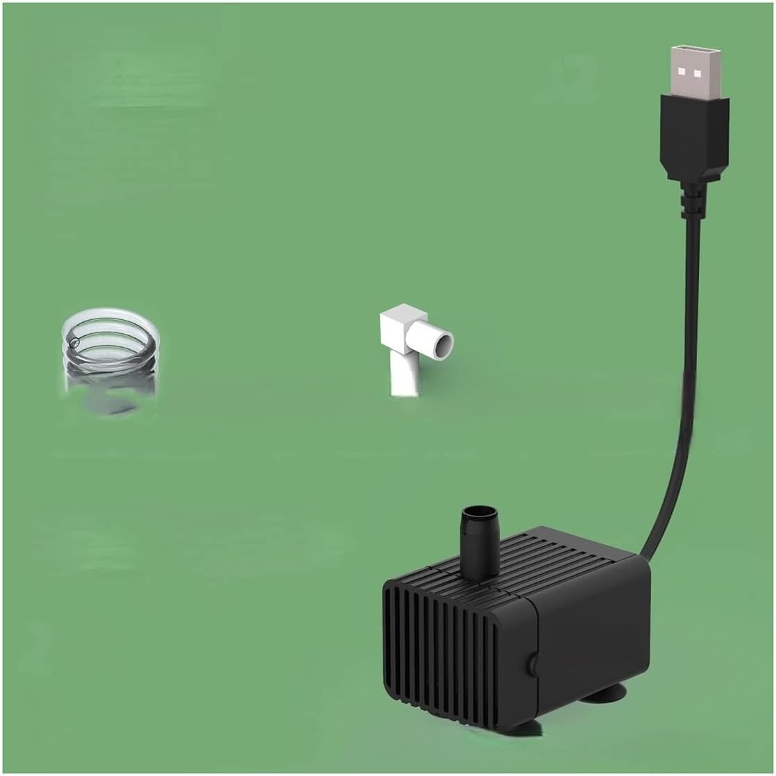 Water Pumps, Parts & Accessories USB Submersible Water Pump Aquarium Fountain Air Fish Pond Tank 1pcs(TF-01)