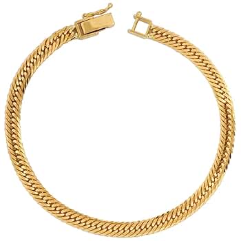 金750 チャームブレスレット 18cm 4.06 グラム khi18k6dcw2030-10.jpg