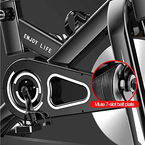 Image of Indoor Cycling Bike Stationary Exercise Bike Comfortable Seat Cushion for Home Cardio Workout Bike
