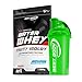 Produktbild 1 kg Best Body Nutrition Water Whey Fruity Isolate Molkenprotein + Protein Shaker (Iced Raspberry (Shaker grün))