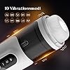 Elektrische Cup-Masturbatoren Handfrei Sexspielzeug Für Männer Solo Mit 10 Vibrations & 5 Saug & Stoßmodi & Stimme & Wandhalterung, Penis Massage Vibrator Blowjob Masturbator Pocket Pussy Melkmaschine #3