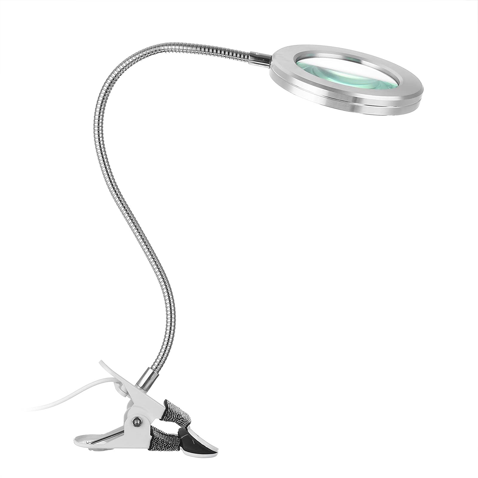 Reading Light, Magnifier Nail Beauty Light Tattoo Clip USB Table Lamp Flexo Desk(1)