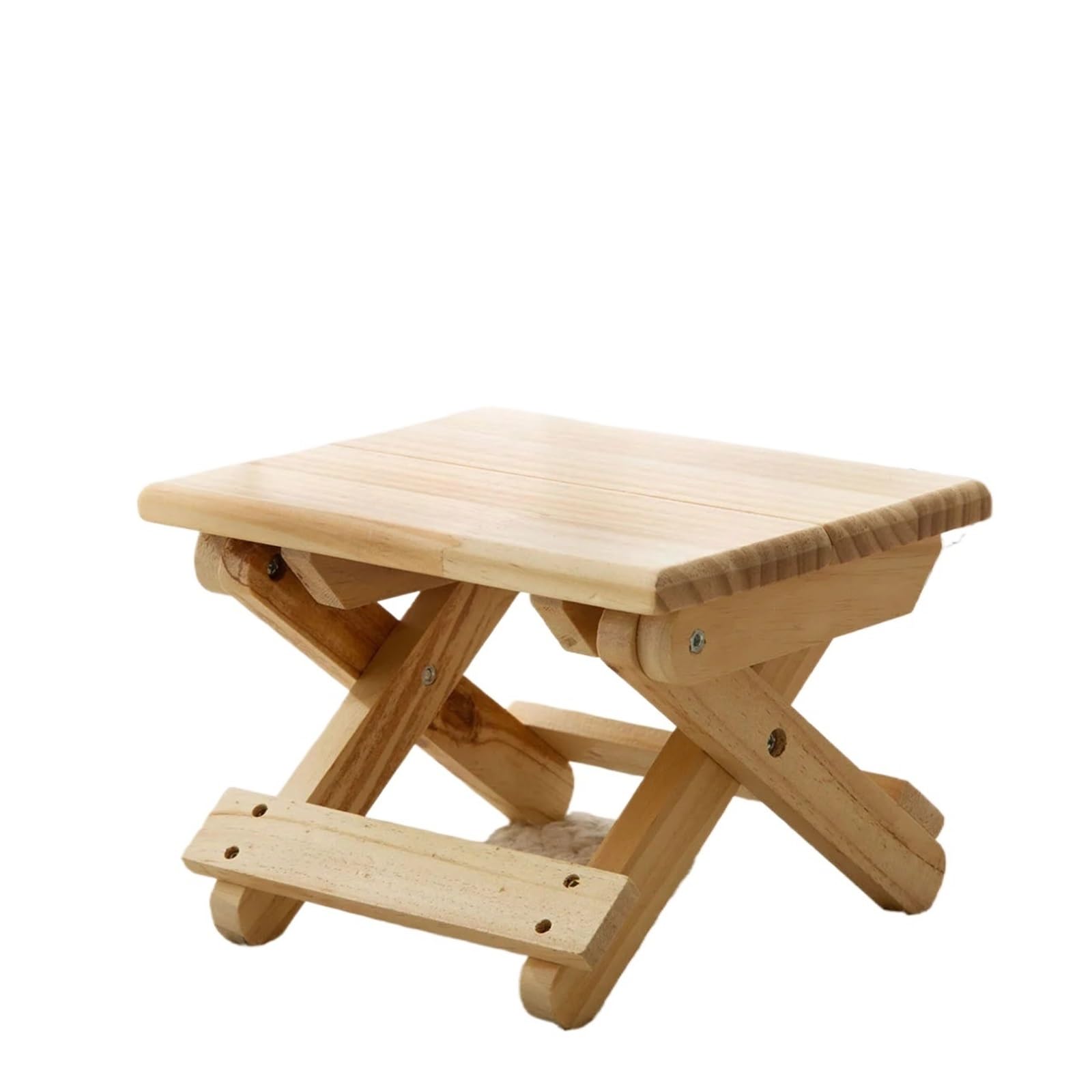 Taburete plegable de madera antideslizante, asiento de baño, cambiador de zapatos, silla de pesca, portátil, para el hogar y el aire libre, versátil y diseño