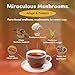 Teeccino Miraculous Mushrooms Adapt & Protect Coffee Alternative, 10 Oz – 5 Organic Adaptogenic Mushrooms with Chicory & Cacao, Caffeine Free, Prebiotic, Acid Free, All-Purpose Grind