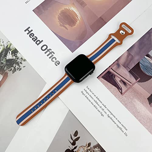 TopPerfekt Designer Sport Straps Compatible Apple Watch Straps 38mm 40mm 41mm Men Kids Women - Image 2
