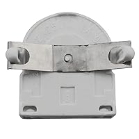 Vista 6 de T8 Lamp Holder CHENJIN 12PCS Screw Type T8 Lamp Holder with Wires UL Non-shunted Tombstone Light Socket for LED Fluorescent Tube Replacements, T8