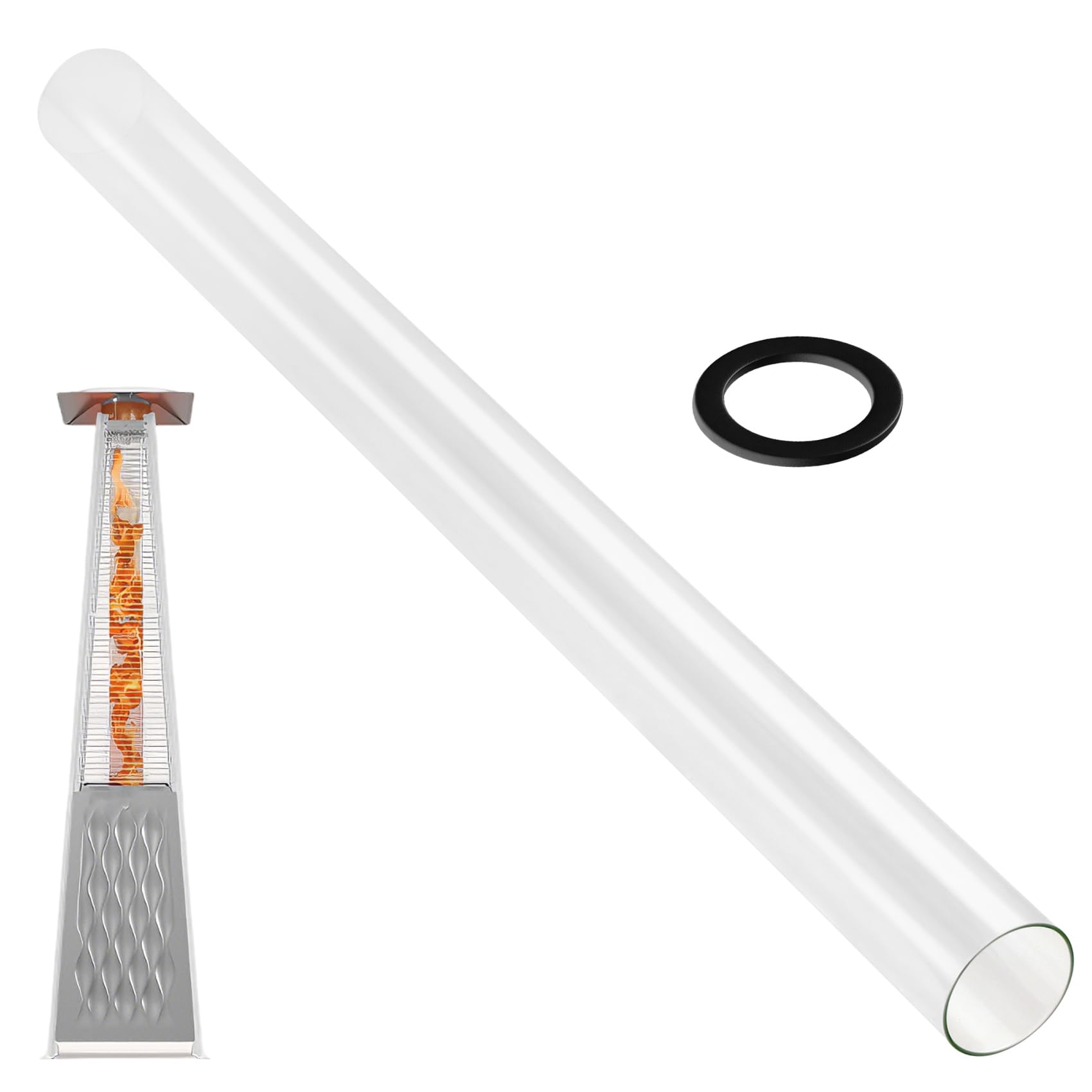 Photo 1 of SUMNEW Patio Heater Glass Tube Replacement with Ring