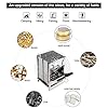 REDCAMP Wood Burning Folding Camp Stove Stainless Steel Grid, Portable Collapsible Backpacking Stove Survival Rocket Stove for Hiking Outdoor Tent Camping Picnic BBQ, Samll #5
