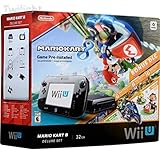 Nintendo Wii U Mario Kart 8 Deluxe Bundle (Black)