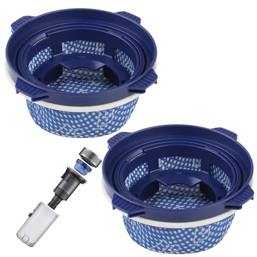 2 Pièce Filtres HEPA pour Samsung Jet 75 75+ 70 60 90 VS9000RL, Aspirateur Robot Filtre Rechange DJ97-02649A, Micro Sans Fil Aspirateurs Haute Performance...