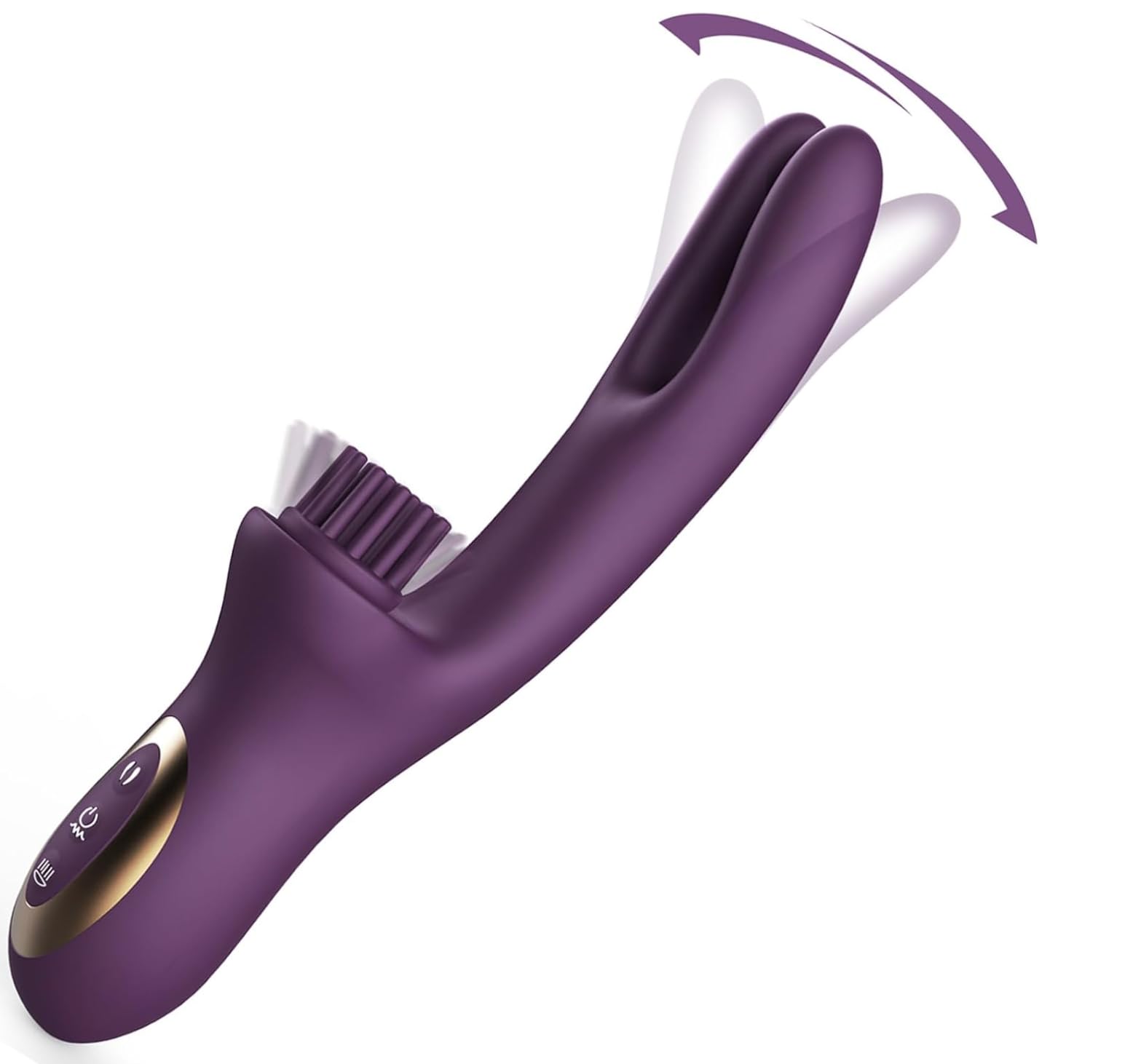 Stimulating Rabbit Vibrator - 3-in-1 Sex Toy for G Spot and Nipple Stimulation YL93479
