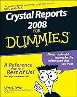 Algopix Similar Product 13 - Crystal Reports 2008 For Dummies