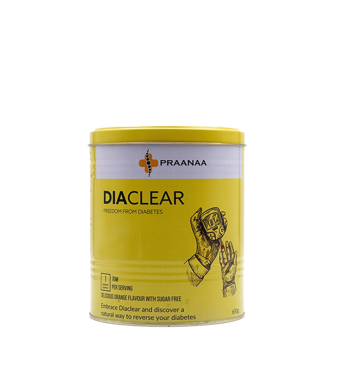 Health Care Diaclear | Diabetes Support Supplement for Blood Sugar Control | Insulin Resistance and Glucose Metabolism | Doctor Formulated with 5 Plant Extracts (Pack of 1)