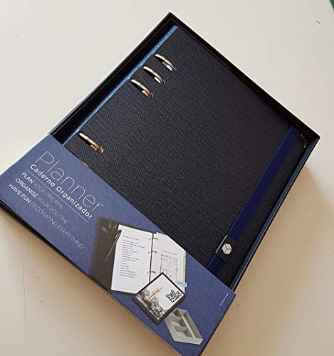 Planner Corporativo Azul Metálico - A5