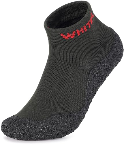 Image of WHITIN Ultra Portable Barefoot Sock Shoes for Women and Men YG02 | Eco-friendlier, Multi-Purpose, Zero Drop, Minimalist, Water Yoga Beach Aqua Aerobic Shoes with Rubber Bottoms