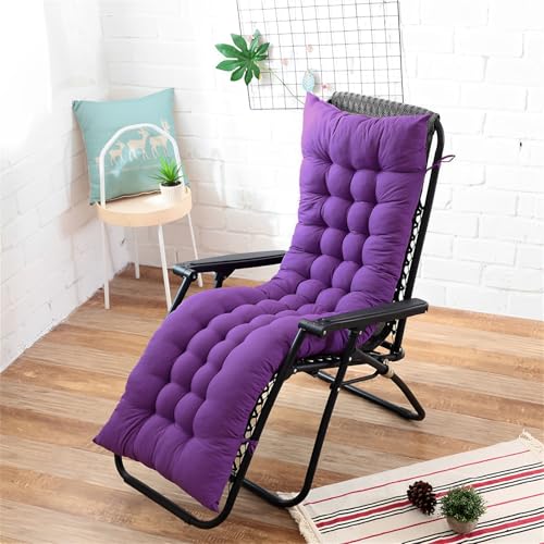 DOTBUY-SHOP Sun Lounger Cushion,Monochrome Thicken Garden Chair...