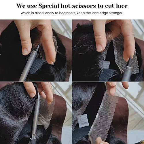 Image of ISEE Body Wave Lace Front Wig Human Hair Wear Go Glueless Wig 20 Inch