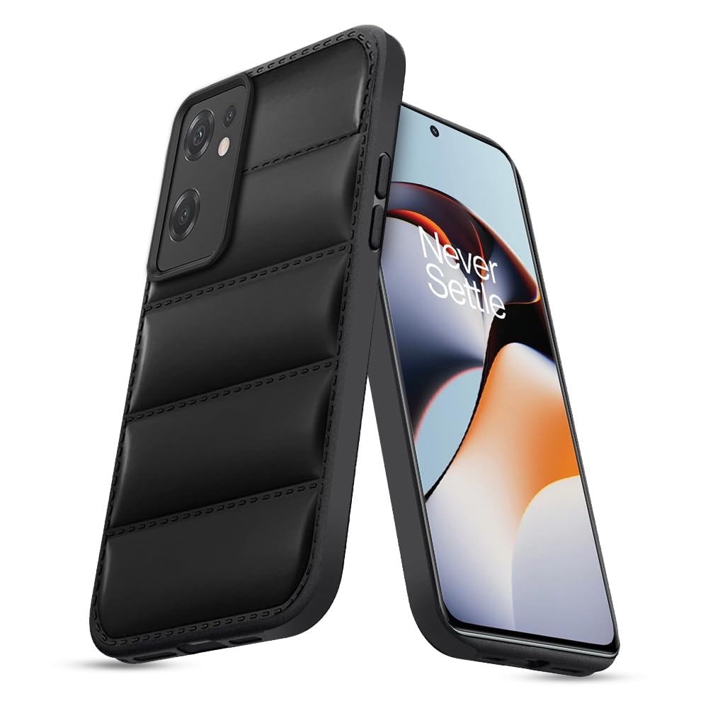 KARWAN® Puffer Edition Silicone Case Cover for Oneplus Nord CE2 | Scratch Resistance Mobile Cover, Camera Protection Case Compatible with Black (B0CVB7N7L5) Amazon Price History, Amazon Price Tracker